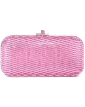 Judith Leiber Crystal-Embellished Clutch Bag - Pink