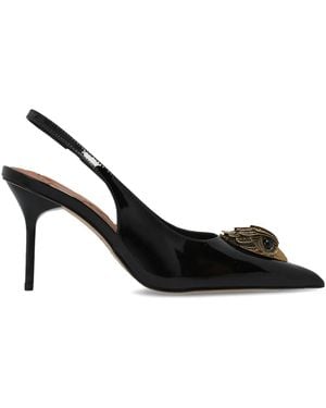 Kurt Geiger 85Mm Large Eagle Sling Pumps - Black