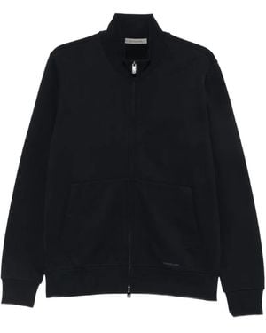 Corneliani Felpa Con Cappuccio - Nero