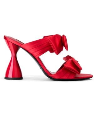 Simon Miller Bow Verner Sandals - Red