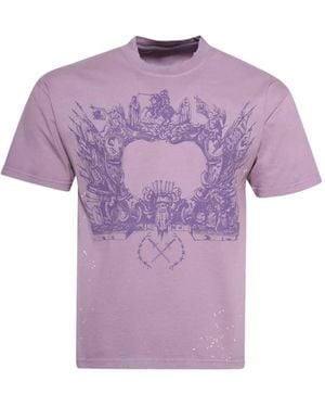 Warren Lotas Graphic Fanfare T-Shirt - Purple