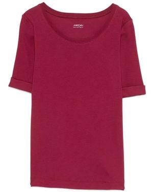 Marc Cain Short-Sleeve T-Shirt - Red
