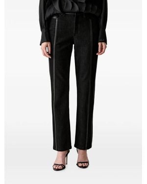 KARL LAGERFELD Vaqueros Con Detalle De Raya - Negro
