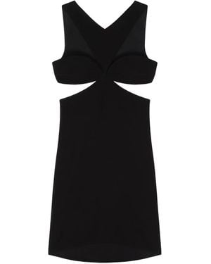 Givenchy Crepe Mini Dress - Black