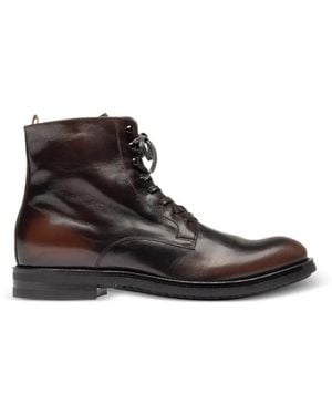 Officine Creative Bottines Academia À Lacets - Brown