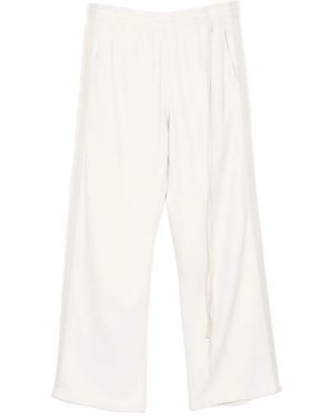 Ann Demeulemeester Boas Track Trousers - White