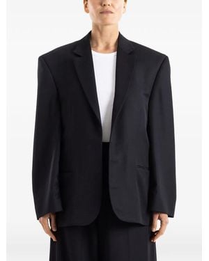 Balenciaga Blazer Oversize - Azul