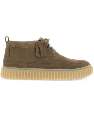 Clarks Torhill Lace Hi Schnürstiefel - Braun