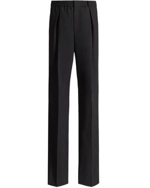 Balmain Pantalones Con Cinturilla Elástica - Negro