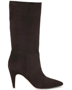 Gianvito Rossi Elise Suede Boots - Black