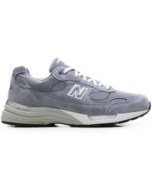 New Balance X Kith 992 Lace-Up Sneakers - White