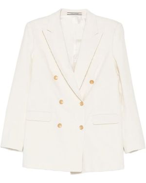 Tagliatore Jasmine Double-Breasted Blazer - White
