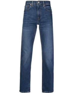Levi's Jeans Met Toelopende Pijpen - Blauw