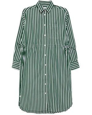 Lacoste Poplin Shirt Dress - Blue