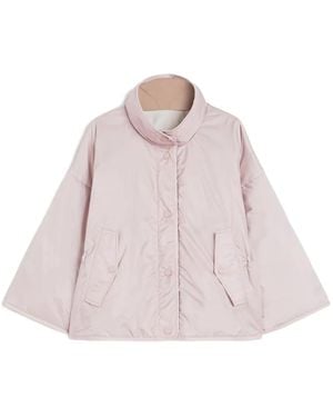 Weekend by Maxmara Quilted Wide-Sleeve Jacket - Pink