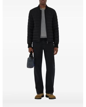 Burberry Gesteppte Jacke - Schwarz