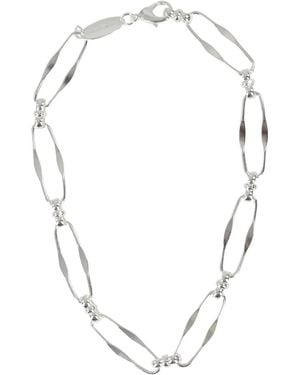 FEDERICA TOSI Sylvie Oval-link Necklace - ホワイト