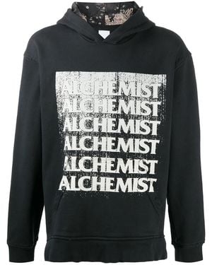 Alchemist Sudadera Con Logo Y Efecto Vintage - Negro