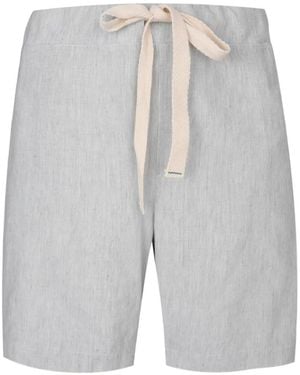 Marané Drawstring-Waist Deck Shorts - Gray
