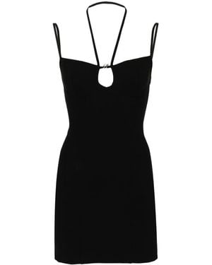 Blumarine カットアウト ミニドレス - ブラック