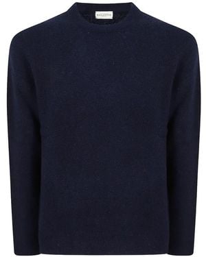 Ballantyne Crew-Neck Long-Sleeve Jumper - Blue