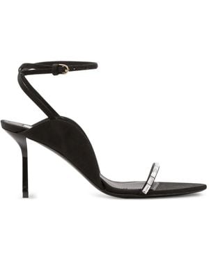 Victoria Beckham Embellished Stiletto Sandals - White