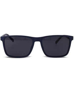 Tommy Hilfiger スクエアフレーム サングラス - ブルー