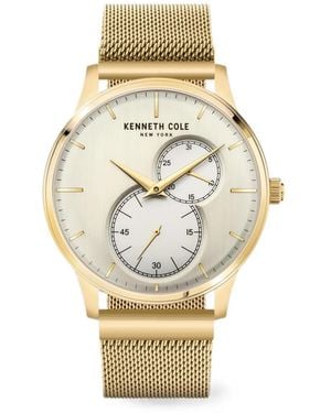 Kenneth Cole Montre À Bracelet En Résille Mm - Metallic
