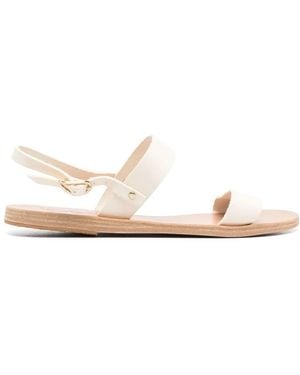 Ancient Greek Sandals Open-Toe Strap Sandals - White