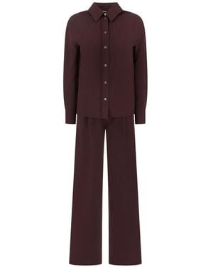 Paul & Shark Button-Up Shirt - Purple