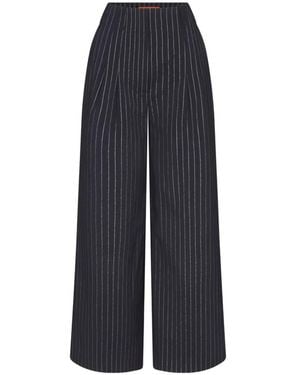 Simon Miller Bloo Pinstripe Pants - Blue