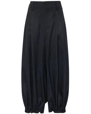 Comme des Garçons Barrel Silhouette Pants - Blue