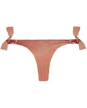Aubade Sunlight Glow Side-Tie Bikini Bottoms - Pink
