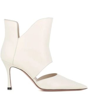 Jean-Michel Cazabat Cut-Out Boots - White