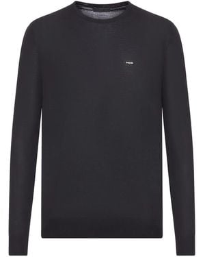 Prada Maglione Girocollo - Blu