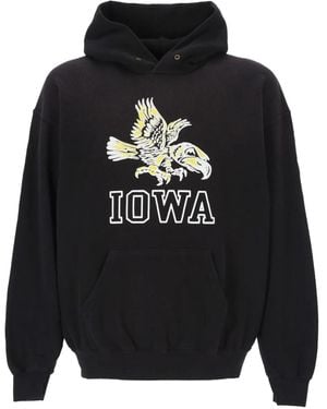 WILD DONKEY Iowa Kapuzenpullover - Schwarz