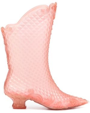 Y. Project Melissa Court Boot - Pink