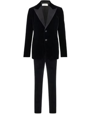 Ferragamo Velvet Tuxedo - Black