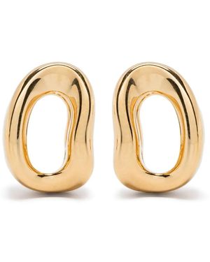 Charlotte Chesnais Shima Hoop Earrings - Metallic