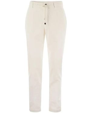 Peserico Trousers - White