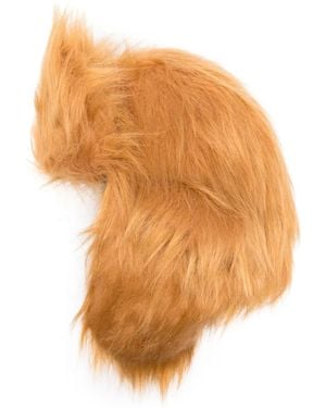 Ruslan Baginskiy Faux-Fur Trapper Hat - Orange