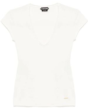 Tom Ford T-Shirts And Polos - White