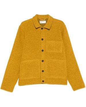 Universal Works Single-breasted Shirt Jacket - Yellow