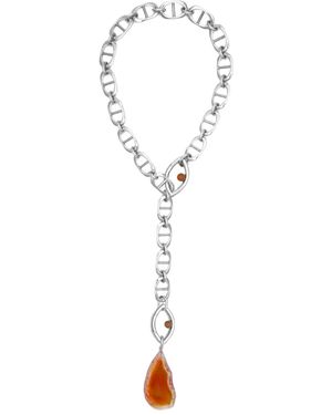 CAPSULE ELEVEN X Pantone Lariat Necklace - White