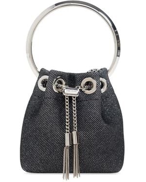 Jimmy Choo Mini Sac À Main Bon Bon - Bleu