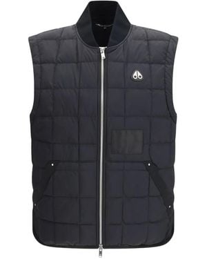 Moose Knuckles Transit Quilted Liner Vest - Blue