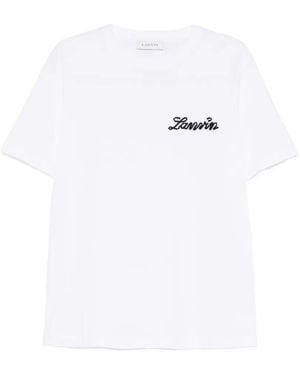Lanvin Logo T-Shirt - White