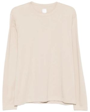 Eleventy Round Neck T-Shirt - Natural