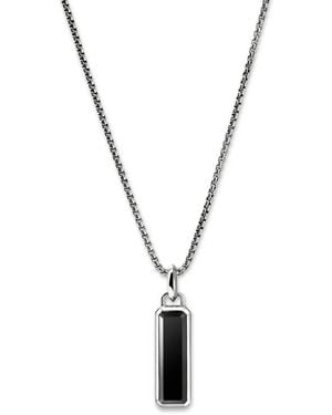 John Hardy Onyx Talisman Necklace - Metallic