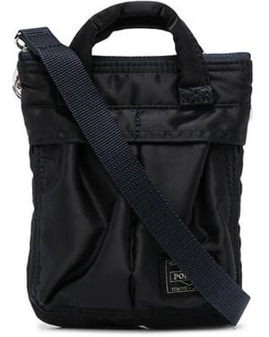 Porter-Yoshida and Co Mini Sac Howl Helmet - Bleu